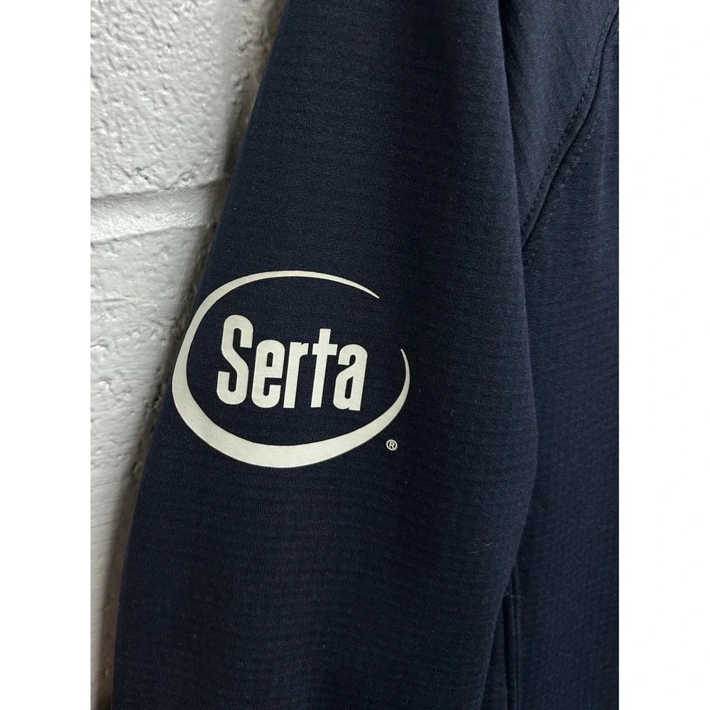 The North Face‎ Pullover Navy Mountain Peaks 1/4 Zip Serta / Men's L
